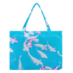 Koi Carp Scape Medium Tote Bag by essentialimage