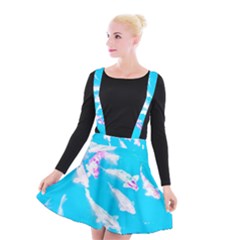 Koi Carp Scape Suspender Skater Skirt by essentialimage