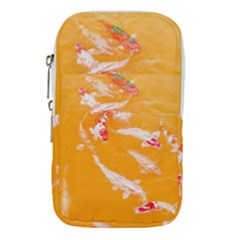 Koi Carp Scape Waist Pouch (small) by essentialimage