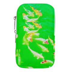 Koi Carp Scape Waist Pouch (large) by essentialimage