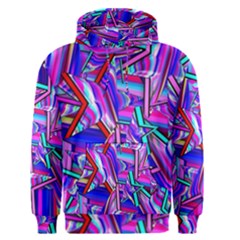 Stars Beveled 3d Abstract Men s Pullover Hoodie