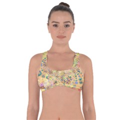 Flowers Color Colorful Watercolour Got No Strings Sports Bra by Simbadda