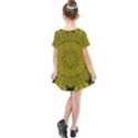 Flowers In Yellow For Love Of The Nature Kids  Simple Cotton Dress View2