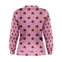 Peach Rose Pink Women s Sweatshirt View2