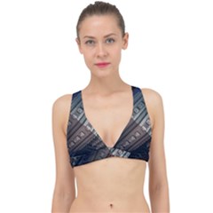 Fractals 3d Graphics Shapes Classic Banded Bikini Top