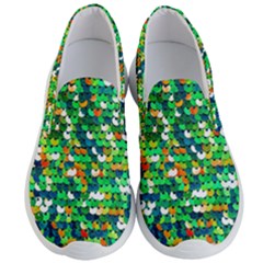 Funky Sequins Men s Lightweight Slip Ons by essentialimage