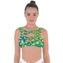 Funky Sequins Bandaged Up Bikini Top View1