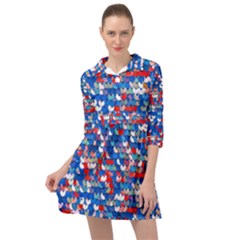 Funky Sequins Mini Skater Shirt Dress by essentialimage