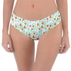 Pumpkin Vines Reversible Classic Bikini Bottoms