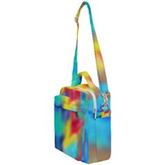 Soft Color Blend Crossbody Day Bag by bloomingvinedesign
