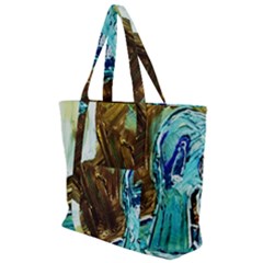 Wood Horsey-1-1 Zip Up Canvas Bag by bestdesignintheworld