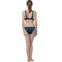 Palms Pattern Design Classic Banded Bikini Set  View2