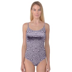 Baroque Pearls And Fauna Ornate Mandala Camisole Leotard  by pepitasart