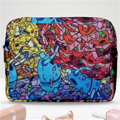 Graffiti Wall Mural Painting Arts Make Up Pouch (large)