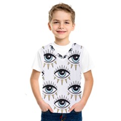 Eyes Pattern Kids  Sportswear by Valentinaart