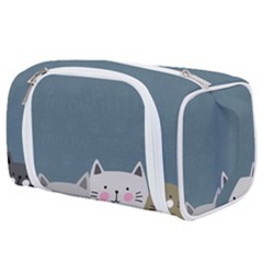 Cute Cats Toiletries Pouch by Valentinaart
