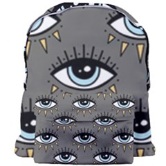 Eyes Pattern Giant Full Print Backpack by Valentinaart