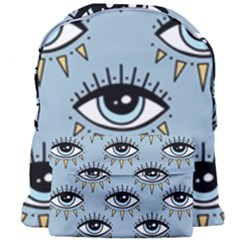 Eyes Pattern Giant Full Print Backpack by Valentinaart