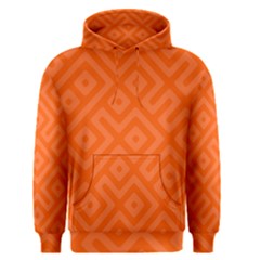 Orange Maze Men s Pullover Hoodie