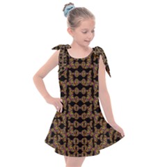 Butterflies In The Sky Giving Freedom Kids  Tie Up Tunic Dress by pepitasart