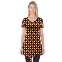 New Arrivals-b-2 Short Sleeve Tunic  by ArtworkByPatrick