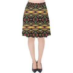 New Arrivals-b-9 Velvet High Waist Skirt by ArtworkByPatrick