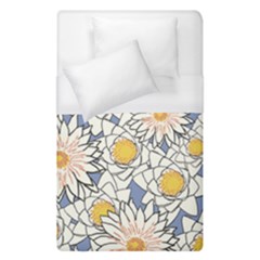 Flowers Pattern Lotus Lily Duvet Cover (single Size) by HermanTelo