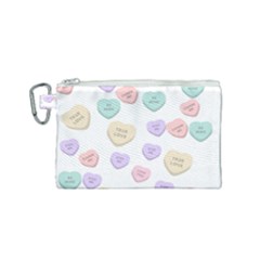 Untitled Design Canvas Cosmetic Bag (small) by Lullaby