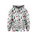 Christmas Background Kids  Zipper Hoodie View1