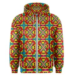 Seamless Pattern Tile Tileable Men s Zipper Hoodie