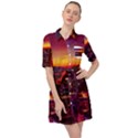 Buiding City Belted Shirt Dress View1