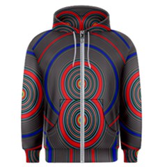 Art Design Fractal Circle Men s Zipper Hoodie by Wegoenart