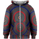 Art Design Fractal Circle Kids  Zipper Hoodie Without Drawstring View1