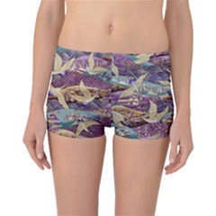 Textile Fabric Cloth Pattern Boyleg Bikini Bottoms