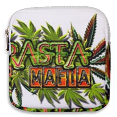 Cannabis Hemp Hashish Illegal Drug Trade Rasta Mini Square Pouch by Vaneshart