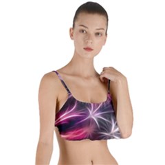 Fireworks Rocket Night Lights Flash Layered Top Bikini Top  by Bajindul