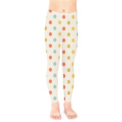 Polka Dots Dot Spots Kids  Legging by Vaneshart