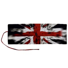 British Flag Roll Up Canvas Pencil Holder (m)