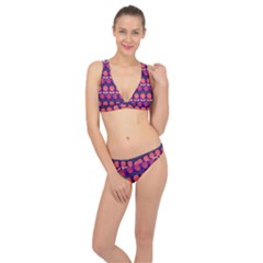 Vector Flower Floral Classic Banded Bikini Set  by Vaneshart