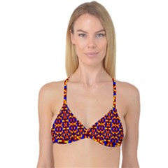 Abstract 25 Reversible Tri Bikini Top