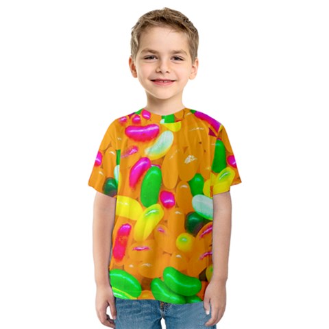 Vibrant Jelly Bean Candy Kids  Sport Mesh Tee by essentialimage