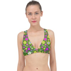 Abstract 1300667 960 720 Classic Banded Bikini Top by vintage2030