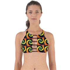 Spiral Seamless Pattern Perfectly Cut Out Bikini Top