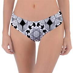 Seamless Pattern With Maple Leaves Reversible Classic Bikini Bottoms