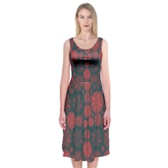 Zappwaits California Midi Sleeveless Dress by zappwaits