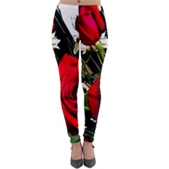 Roses 1 1 Lightweight Velour Leggings by bestdesignintheworld