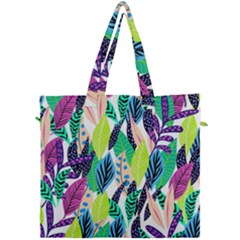 Leaves  Canvas Travel Bag by Sobalvarro