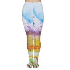 Mendoza Argentina Field Nature Tights by Wegoenart