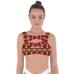 Abstract 44 Bandaged Up Bikini Top