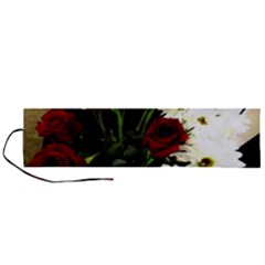 Roses 1 2 Roll Up Canvas Pencil Holder (l)